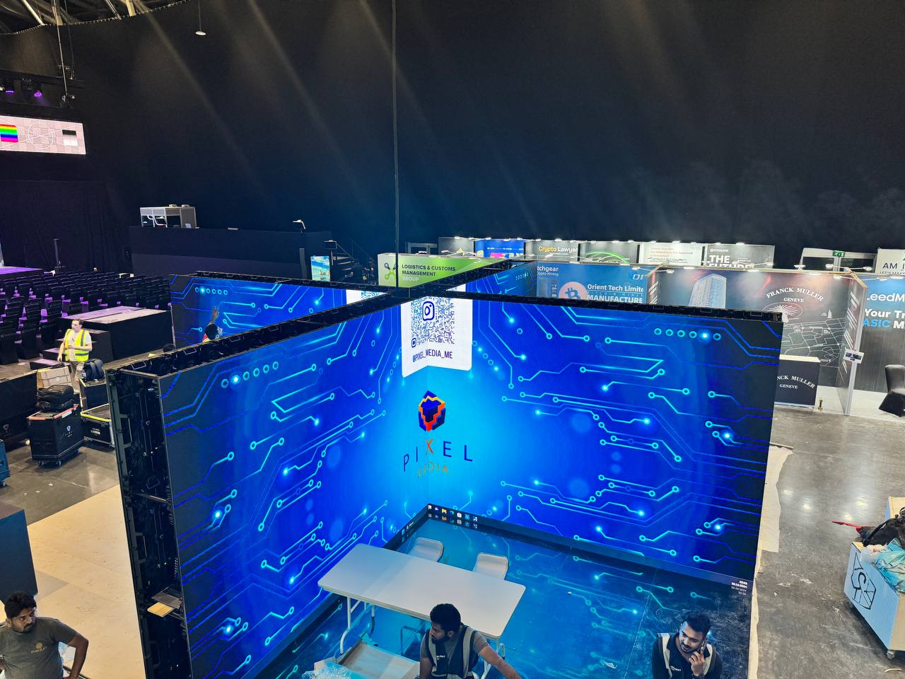 LED video screen P1.9 Flex Indoor 500x500mm